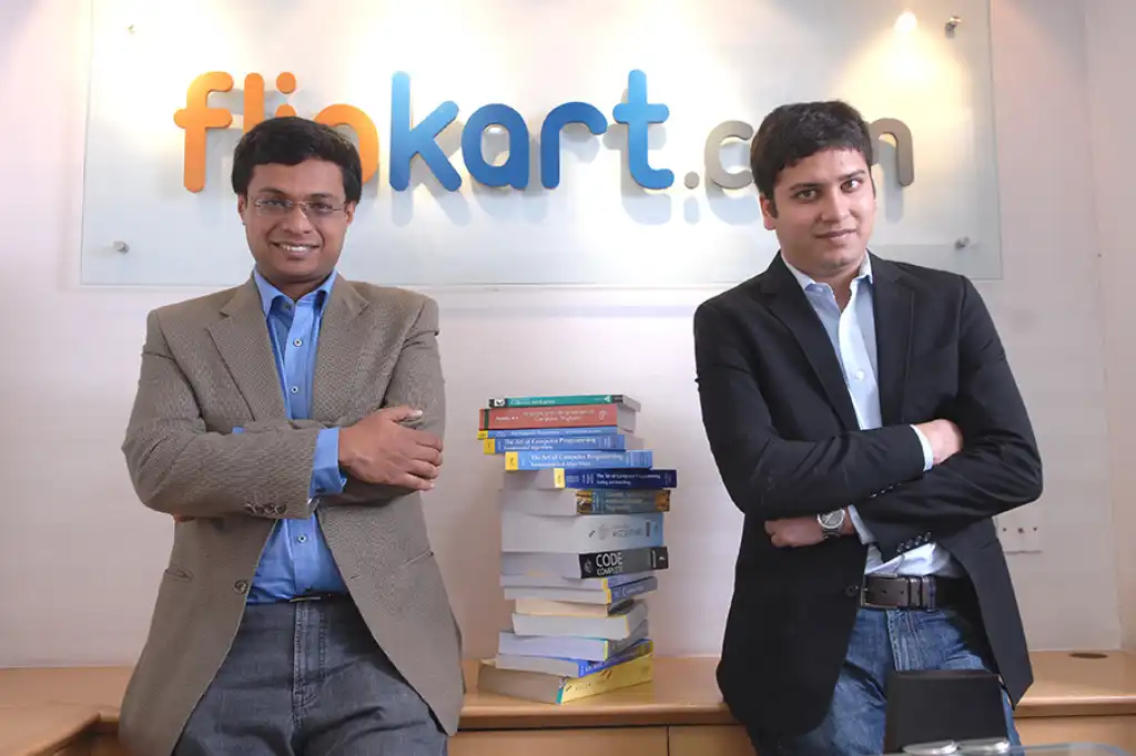 Sachin Bansal and Binny Bansal, co-founders of Flipkart